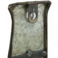 Otwieracz do butelek w stylu vintage z metalową dekoracją z pojemnikiem wys.41cm