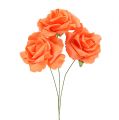 Róża piankowa Ø 6cm pomarańczowa 27szt