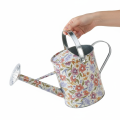 Dekoracyjna metalowa konewka, zabytkowa doniczka na kwiaty, Ø18cm | Floristik24.pl