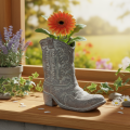 Dekoracyjne kowbojskie buty do sadzenia 24 cm | Floristik24.pl