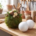 Kula styropianowa Ø10cm biała 5 szt | Floristik24.pl