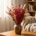 Szarłat kulisty (Gomphrena globosa), czerwony, suszony, 45 cm, 100 g | Floristik24.pl
