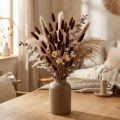 Suszona kompozycja kwiatowa, trawa ozdobna, Lagurus Brown L20–50cm 25g | Floristik24.pl