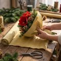 Papier krepowy Florist Gold 50x250cm | Floristik24.pl