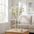Gałązki kwiatów wiśni Sztuczne kwiaty wiśni białe 75cm 3 szt | Floristik24.pl