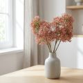 Gałązka sztucznego kwiatu czarnego bzu 52cm 4szt | Floristik24.pl