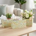 Torba prezentowa z uchwytami Torba prezentowa wzorzysta 24×12×12cm 6szt | Floristik24.pl
