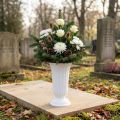 Wazon Lilia biały Ø23cm 1 szt | Floristik24.pl
