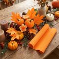 Bibuła krepa florystyczna jasnopomarańczowa 50x250cm | Floristik24.pl