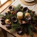 Kalix Mushroom Naturalny Lakierowany 100 szt. | Floristik24.pl