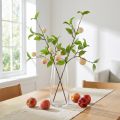 Gałązka dekoracyjna, sztuczna brzoskwinia, 52 cm, gałązka dekoracyjna, zestaw 2 szt. | Floristik24.pl