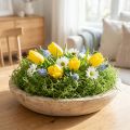 Włókno tamaryndowe Jasnozielone Naturalne Włókno Do Rękodzieła Dekoracji 500g Egzotyczne DIY | Floristik24.pl