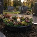 Oasis Czarny Biolit Pierścień na rośliny Czarna miska na rośliny Ø35cm | Floristik24.pl