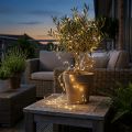 Wróżki LED z drutu Wróżki z timerem na zewnątrz 180 cm | Floristik24.pl