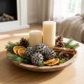 Szyszki Sweetgum Nature Washed White 250g | Floristik24.pl