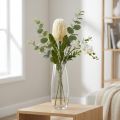 Kwiat Sztuczny Banksia Biały Kremowy Sztuczny Egzotyczny 64cm | Floristik24.pl