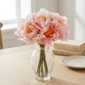 Paeonia Piwonia Sztuczny Kwiat Piwonia Różowy Ø6cm 28cm 7 szt | Floristik24.pl