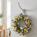 Hak ścienny w stylu vintage srebrny metalowy haczyk dekoracyjny wys.22cm | Floristik24.pl