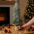 Mini choinka sztucznie dośnieżana w worku H41cm | Floristik24.pl