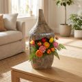 Rzeźba Deco Paulownia Wood Ø15cm H39cm | Floristik24.pl