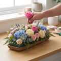 Podkład Oasis Biolit pod 2 płytki z pianki florystycznej 48×13×2cm 7 szt | Floristik24.pl