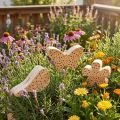 Owad hotelowy ptak, motyl, kwiat 15–20 cm 3szt | Floristik24.pl