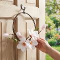 Ozdobny pierścionek sztuczna magnolia wiosenna dekoracja do zawieszenia Ø24cm | Floristik24.pl