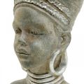 Floristik24 Popiersie głowy rośliny Afrykańska kobieta doniczka ceramiczna H29cm
