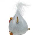 Floristik24 Wesoła wielkanocna kurczaczek, figurka kurczaka, dekoracja stołu, wielkanoc, ozdobna kurczaczek 9cm