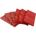 Floristik24 Torby na prezenty czerwone torby papierowe z uchwytem 24×12×12cm 6szt