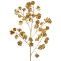 Floristik24 Gałąź miłorzębu dekoracyjna sztuczna roślina brązowa brokatowa 84cm