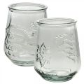 Szklanka do napojów z zestawem kranów z 4 szklankami wys. 25,5 cm