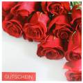 Floristik24 Karta podarunkowa czerwone róże + koperta 1szt
