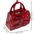 Torebka dekoracyjna z kokardą do zawieszenia, 10cm | Floristik24.pl