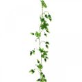 Floristik24 Hop Garland Dekoracja ogrodowa Sztuczna roślina Lato 185 cm Zielony
