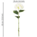 Sztuczna hortensja na długiej łodydze, sztuczny kwiat, 60 cm | Floristik24.pl