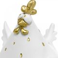 Floristik24 Ozdoba z kurczaka na Wielkanoc, śmieszny ptaszek, wielkanocny kurczak, kura wys. 12,5 cm