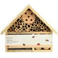 Floristik24 Domek dla owadów naturalny hotel dla owadów jodła drewniana naturalna wys. 21cm