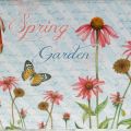 Floristik24 Jardiniere Planter Box z uchwytami Metal Flowers Spring Decoration 23×14×11cm