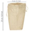 Worek jutowy 13,5×11cm wys. 25cm | Floristik24.pl
