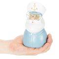 Figurka kapitana, dekoracja morska w okularach i kapeluszu, 16 cm | Floristik24.pl
