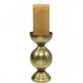 Floristik24 Świecznik orientalny świecznik na tealighty metalowy 25cm