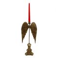 Floristik24 Świecznik z anielskimi skrzydłami złoty H42cm