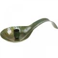 Floristik24 Metalowa łyżka świeczkowa z patyną 25x11x5cm