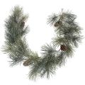 Floristik24 Sztuczna girlanda sosnowa z szyszkami