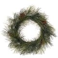 Floristik24 Wieniec z gałązek sosnowych i szyszek 60 cm