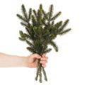 Sztuczna gałązka jodły do dekoracji stołu i aranżacji, 45 cm, 3 szt. | Floristik24.pl