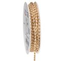 Floristik24 Wstążka prezentowa, sznurek dwukolorowy, 3 mm, 20 m