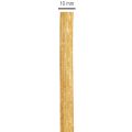 Brązowa wstążka prezentowa, wstążka zwinięta, ekologiczne materiały rzemieślnicze, 10 mm x 100 cm | Floristik24.pl