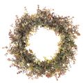 Floristik24 Sztuczny wianek eukaliptusowy, dekoracja jesienna, okrągły, 45 cm